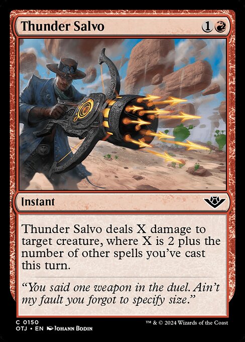 Thunder Salvo (Outlaws of Thunder Junction)