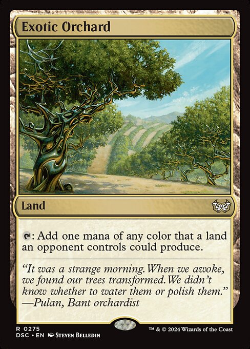 Exotic Orchard (Duskmourn: House of Horror Commander)