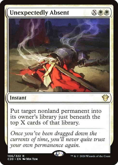 Unexpectedly Absent (Commander 2020)