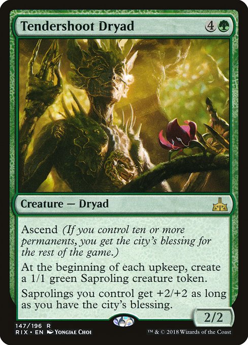 Tendershoot Dryad (Rivals of Ixalan)