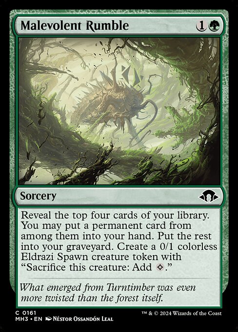 Malevolent Rumble (Modern Horizons 3)
