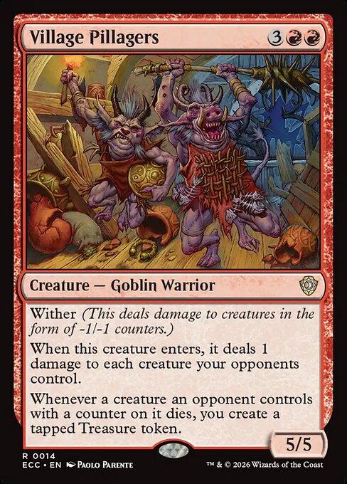 Village Pillagers (Lorwyn Eclipsed Commander)