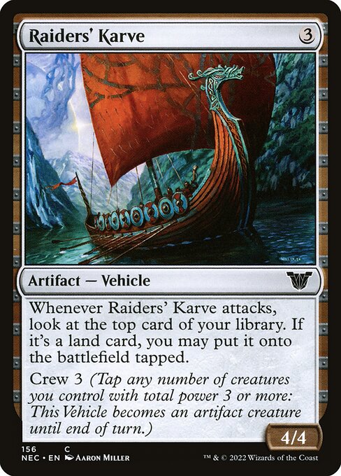 Raiders' Karve (Neon Dynasty Commander)