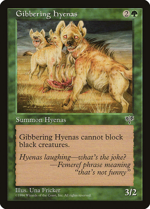 Gibbering Hyenas (Mirage)