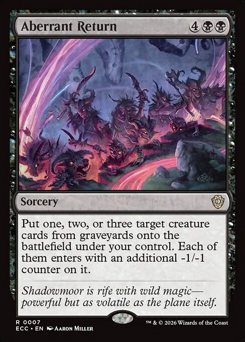 Aberrant Return (Lorwyn Eclipsed Commander)