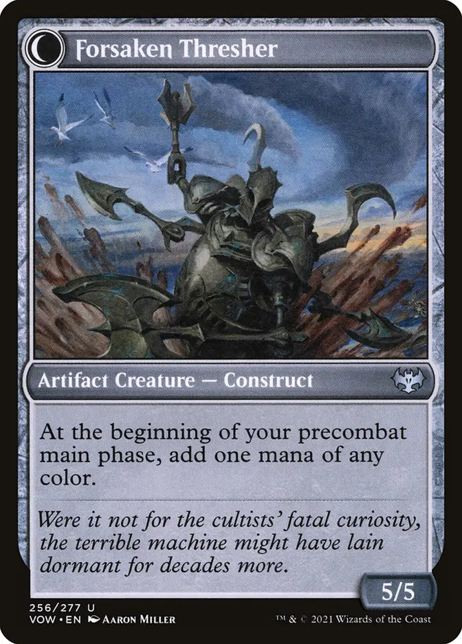 Foreboding Statue // Forsaken Thresher (Innistrad: Crimson Vow)