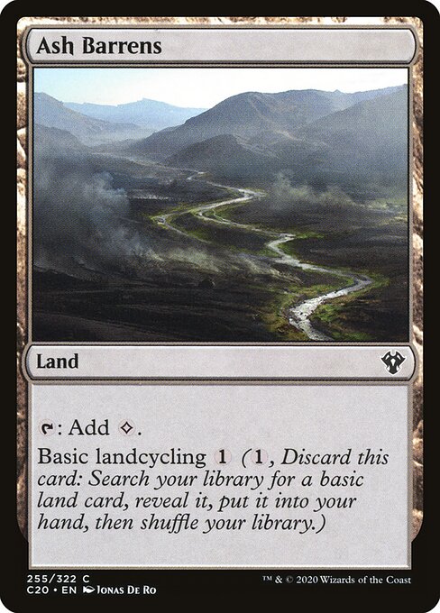 Ash Barrens (Commander 2020)