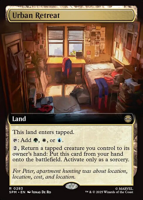 都会の隠れ家（Marvel's Spider-Man）