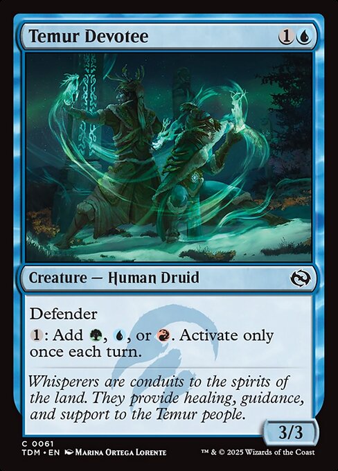 Temur Devotee (Tarkir: Dragonstorm)