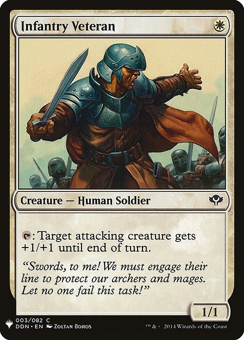 Infantry Veteran (The List)