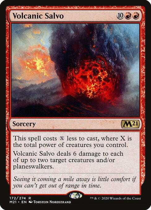 Volcanic Salvo (Core Set 2021)