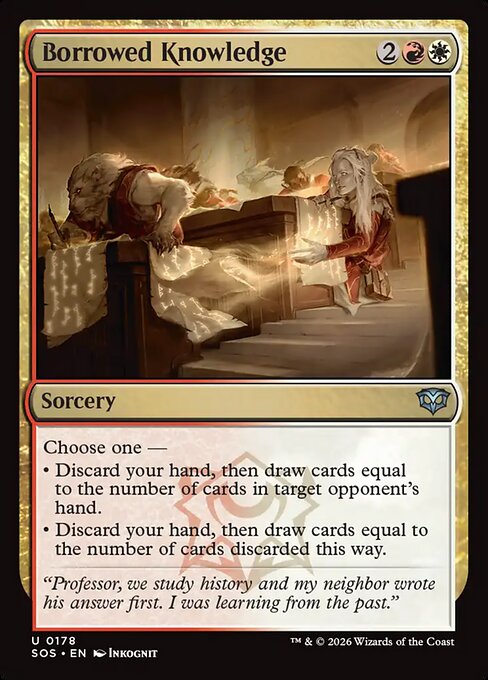 Borrowed Knowledge (Secrets of Strixhaven)