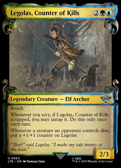 Legolas, Counter of Kills (The Lord of the Rings: Tales of Middle-earth)