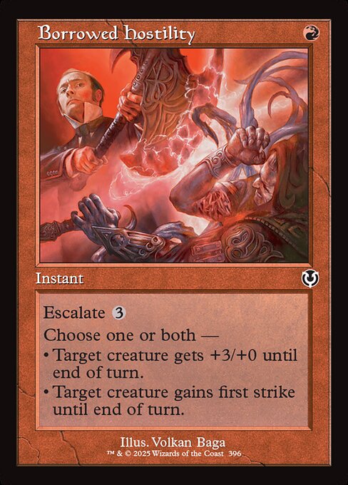 Borrowed Hostility (Innistrad Remastered)