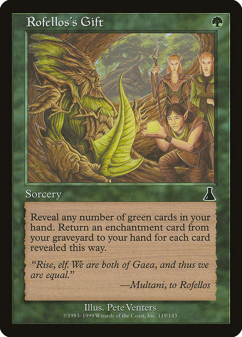 Rofellos's Gift (Urza's Destiny)