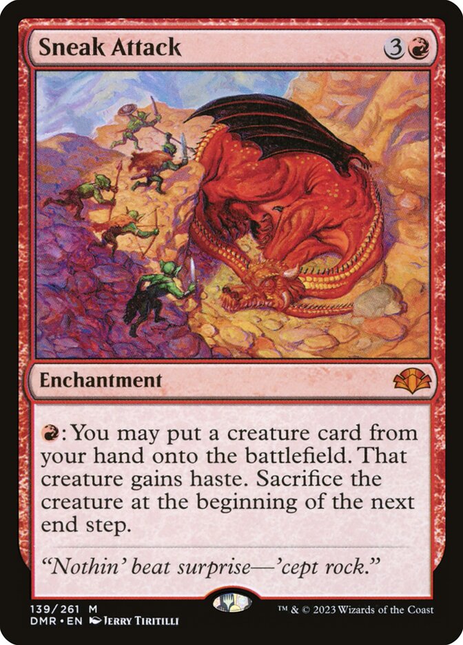 Sneak Attack (Dominaria Remastered)