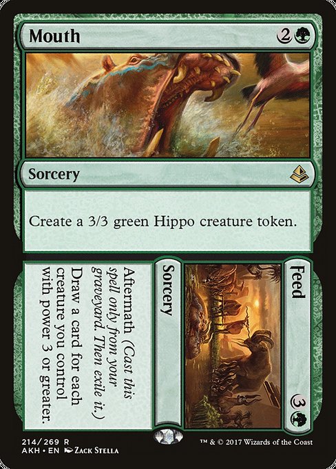 Mouth // Feed (Amonkhet)