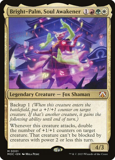 Bright-Palm, Soul Awakener (March of the Machine Commander)