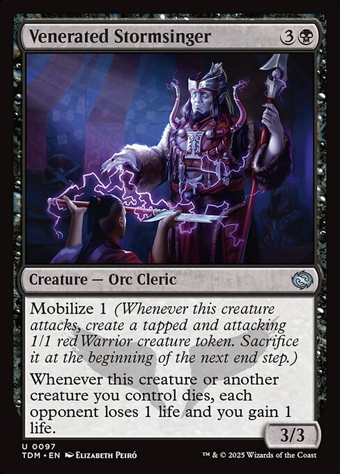 Venerated Stormsinger (Tarkir: Dragonstorm)