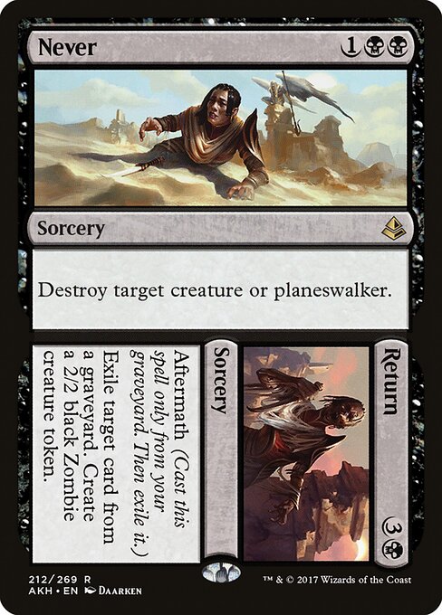 Never // Return (Amonkhet)