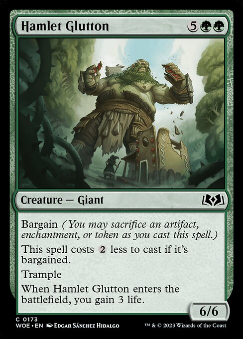 Hamlet Glutton (Wilds of Eldraine)