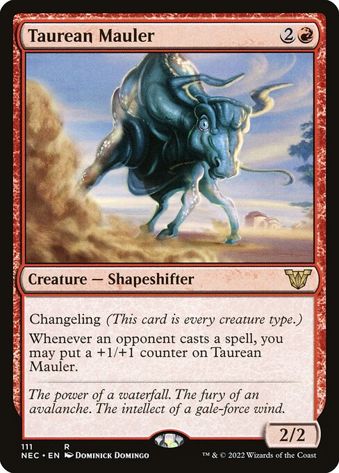 Taurean Mauler (Neon Dynasty Commander)