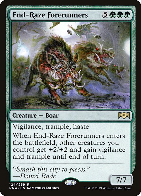 End-Raze Forerunners (Ravnica Allegiance)