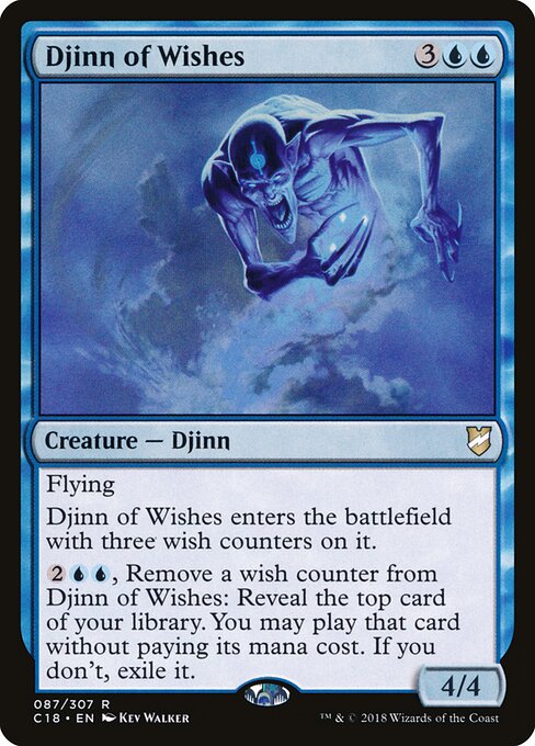 Djinn of Wishes (Commander 2018)