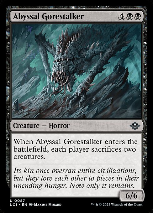 Abyssal Gorestalker (The Lost Caverns of Ixalan)