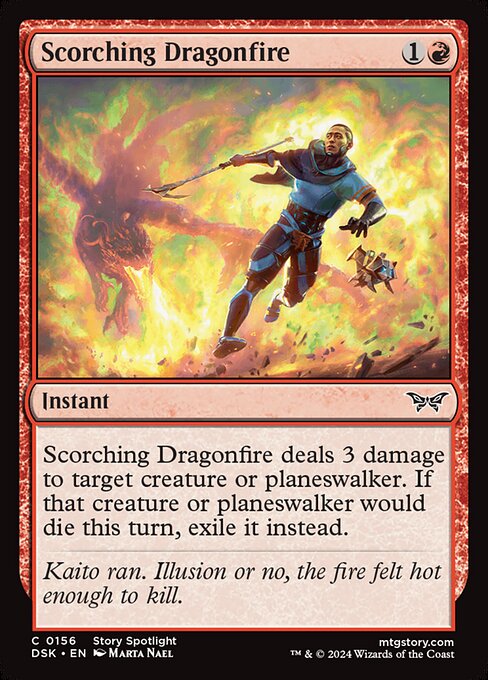 Scorching Dragonfire (Duskmourn: House of Horror)