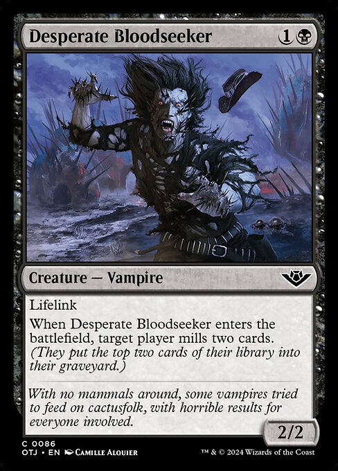 Desperate Bloodseeker (Outlaws of Thunder Junction)