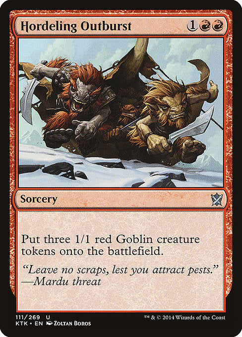 Hordeling Outburst (Khans of Tarkir)