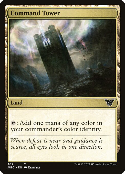 Command Tower (Neon Dynasty Commander)