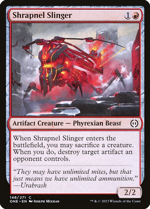 Shrapnel Slinger (Phyrexia: All Will Be One)