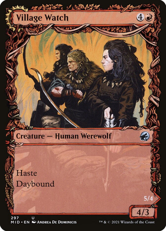 Village Watch // Village Reavers (Innistrad: Midnight Hunt)