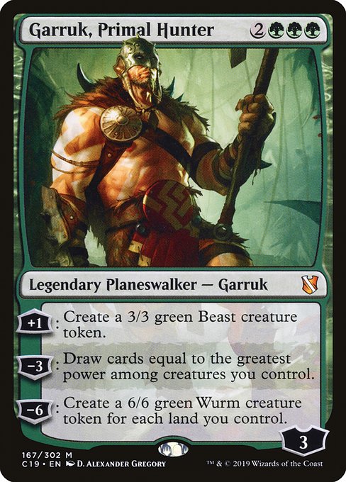 Garruk, Primal Hunter (Commander 2019)