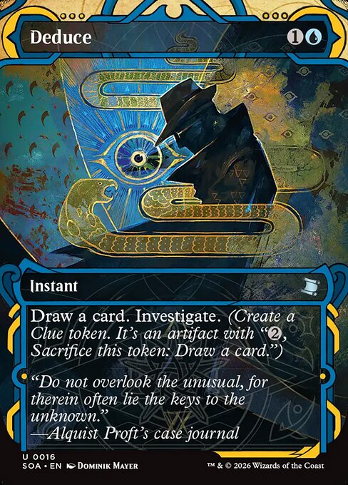 Deduce (Secrets of Strixhaven Mystical Archive)