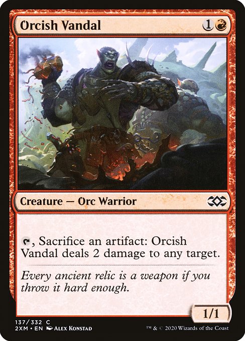 Orcish Vandal (Double Masters)