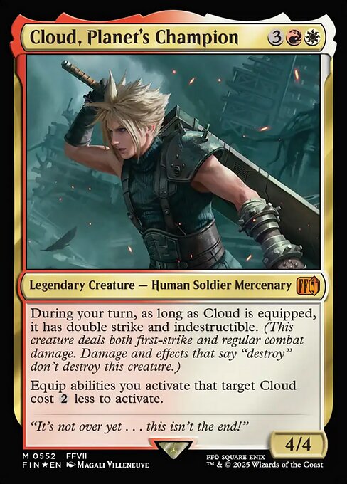 Cloud, Planet's Champion (Final Fantasy)