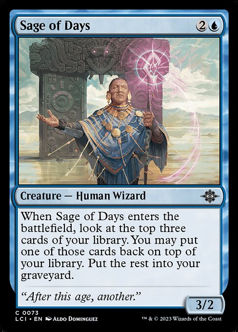 Sage of Days (The Lost Caverns of Ixalan)