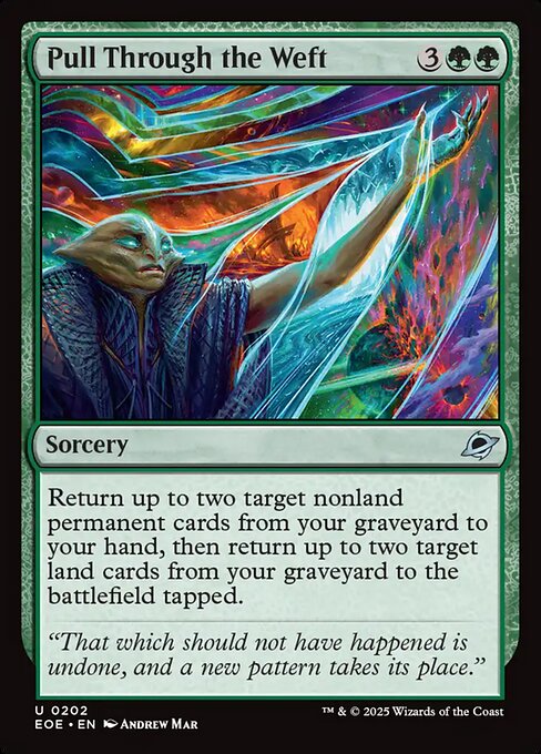 Pull Through the Weft (Edge of Eternities)