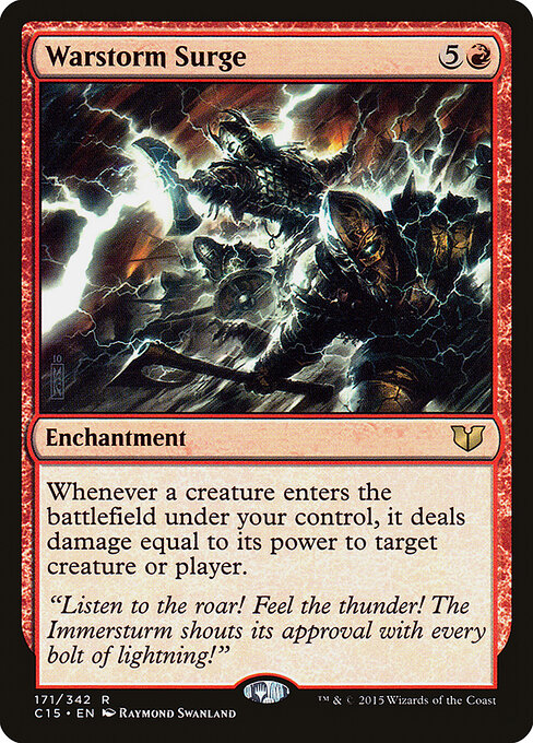 Warstorm Surge (Commander 2015)