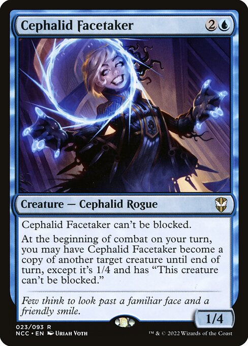Cephalid Facetaker (New Capenna Commander)