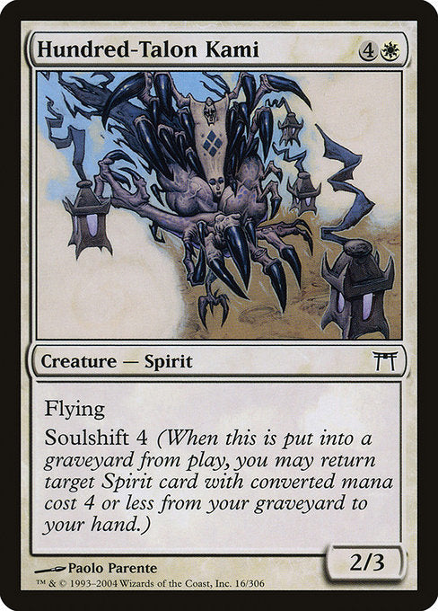 Hundred-Talon Kami (Champions of Kamigawa)