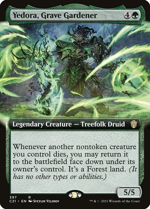 Yedora, Grave Gardener (Commander 2021)