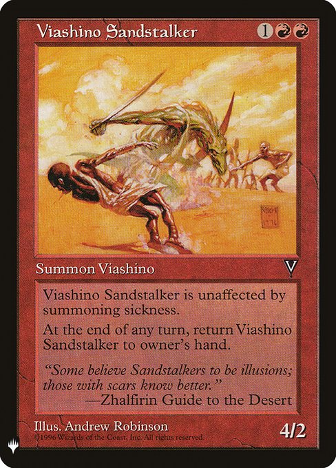 Viashino Sandstalker (The List)