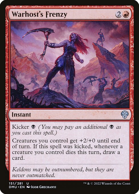 Warhost's Frenzy (Dominaria United)