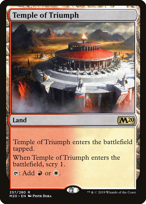 Temple of Triumph (Core Set 2020)