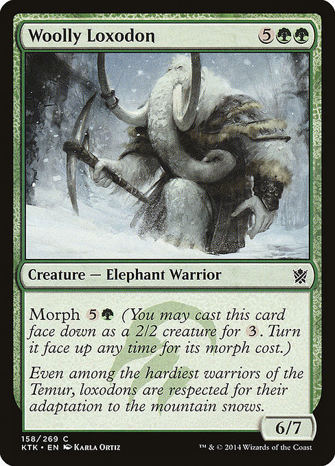 Woolly Loxodon (Khans of Tarkir)