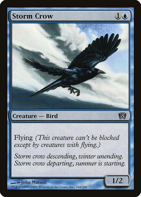 Storm Crow (Eighth Edition)